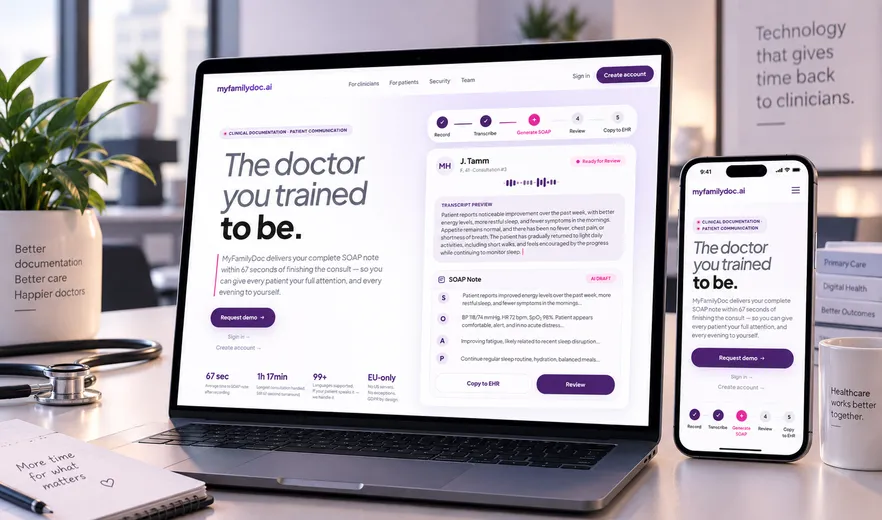 AI-платформа для клінічної документації