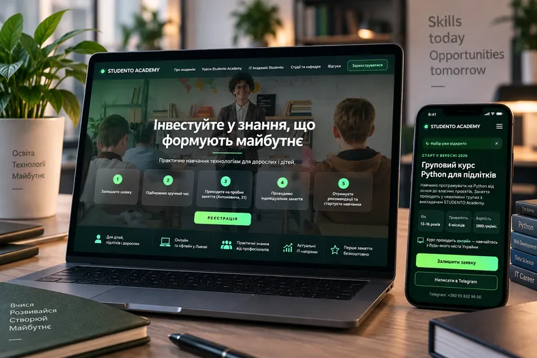 Освітня платформа для IT-академії